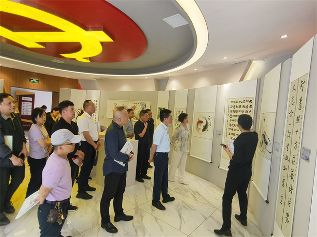 图为文创基地活动现场